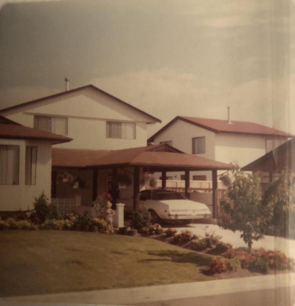 Linda Shirley's home in 1975